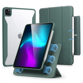 Husa pentru iPad Pro 11 2021 / 2022 - ESR Rebound Hybrid - Forest Green 