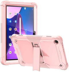 Husa pentru Lenovo Tab M10 3rd Gen TB328FU/TB328XU + Folie - Techsuit Rugged TabShell - Rose Gold 