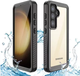 Husa pentru Samsung Galaxy S24 Plus - ShellBox Waterproof IP68 Case - Black 