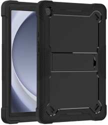 Husa pentru Samsung Galaxy Tab A9 + Folie - Techsuit Rugged TabShell - Black 
