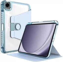 Husa pentru Samsung Galaxy Tab A9 - Techsuit Crystal Vision - Bleu 
