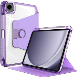 Husa pentru Samsung Galaxy Tab A9 - Techsuit Crystal Vision - Purple 