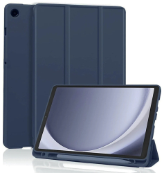 Husa pentru Samsung Galaxy Tab A9 - Techsuit Flex Trifold - Dark Blue 