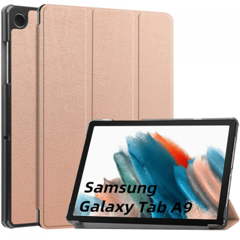 Husa pentru Samsung Galaxy Tab A9 - Techsuit FoldPro - Rose Gold 