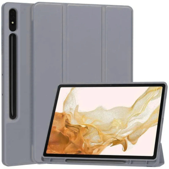 Husa pentru Samsung Galaxy Tab S7 Plus / S8 Plus - Techsuit Flex Trifold - Purple 
