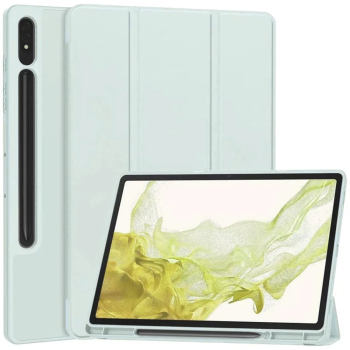 Husa pentru Samsung Galaxy Tab S7 Plus / S8 Plus - Techsuit Flex Trifold - Sky Blue 