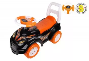 Masinuta premergator Ride On TechnoK cu efecte sonore negru 