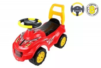 Masinuta premergator Ride On TechnoK cu efecte sonore rosu 
