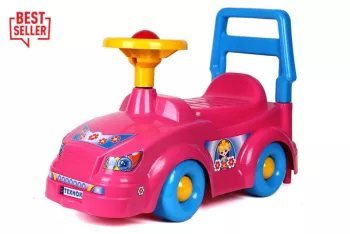 Masinuta premergator ride-on TechnoK roz 