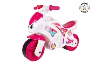 Motocicleta Ride On TechnoK My Little Fancy Bike cu sunete si lumini 