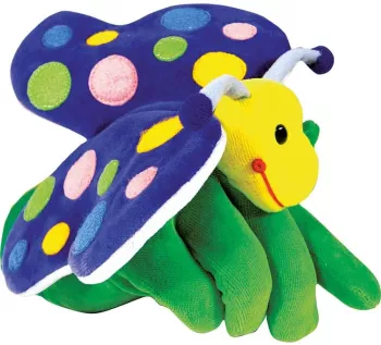 Papusa de mana fluture 