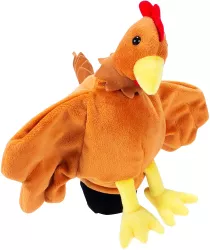 Papusa de mana pui de gaina 