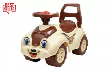 Premergator ride-on TechnoK masinuta vesela cu claxon veverita 