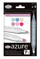 Set 7 markere Royal & Langnickel Azure Culori amurg 
