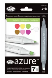 Set 7 markere Royal & Langnickel Azure Culori botanica 
