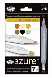 Set 7 markere Royal & Langnickel Azure Culori rustice 