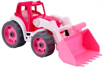 Utilaj de constructie tractor excavator TechnoK roz 