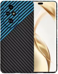 Husa pentru Honor 200 Pro - Techsuit Carbonite FiberShell - Blue Pulse 
