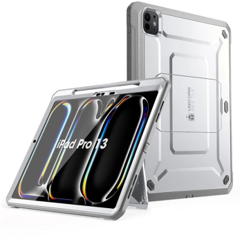 Husa pentru iPad Pro 13 2024 - Supcase Unicorn Beetle Pro - White 