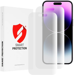 Pachet 2x Folie regenerabila premium iPhone 14 Pro Max - Smart Protection Classic - Clear