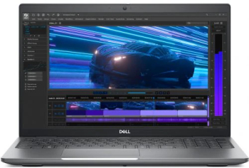 Laptop Dell Precision 3591 15.6 inch FHD Intel Core Ultra 9 185H 64GB DDR5 SSD 1TB nVidia RTX 2000 8GB Windows 11 Pro Titan Gray 