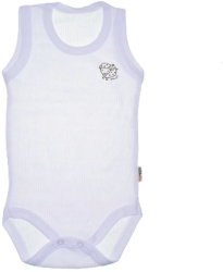 Body tip maiou pentru copii BabyToo BDYBT-12 Alb 
