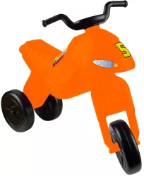 Motocicleta fara pedale portocalie - ROBENTOYS 