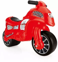 Motocicleta fara pedale rosu 50x71x27 cm - Dolu 