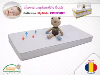 Saltea copii MyKids Cocos Confort II 120x60x10 cm 
