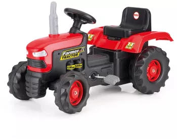 Tractor cu pedale rosu 53x83x45 - Dolu