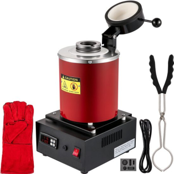 Cuptor topire metal Creuzet grafit Accesorii incluse Capacitate 3 kg 1150 1750 W