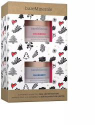 Set Masca faciala exfolianta cu extract de merisor 1 buc + Masca faciala hranitoare cu extract de afine 1 buc Bare Minerals Superfruit Mask