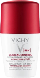 Deodorant roll-on cu protectie 96h Vichy Clinical Control 50 ml 