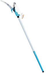 Fierastrau taiat crengi si foarfeca de gradina cu maner telescopic 3.3 m Aquacraft 