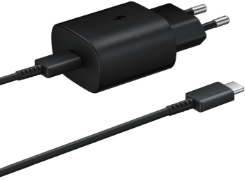 Incarcator 25W pentru Samsung S24 TA800EBE-DG977BBE Type C 1M Super Fast Charger Negru 