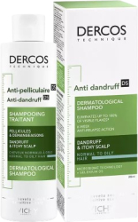 Sampon pentru scalpul gras predispus la matreata Vichy Dercos 200 ml 