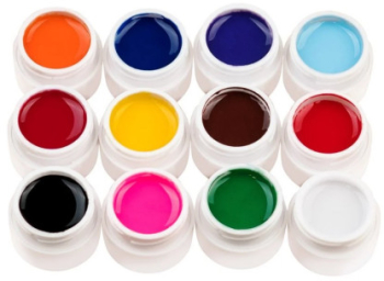 Set 12 Geluri Colorate UV pentru Unghii Culori Intense si Rezistente pentru Manichiuri Profesionale 