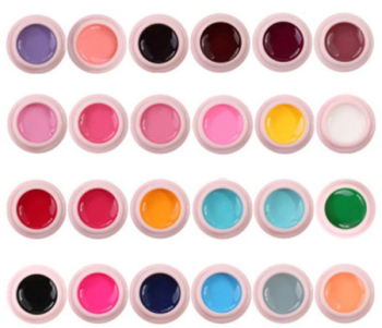 Set 24 Geluri Colorate UV pentru Unghii Paleta Extinsa de Culori pentru Manichiuri Profesionale si Creativitate Fara Limite 