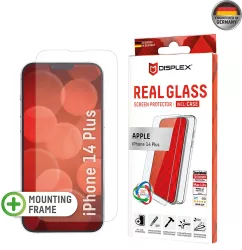 Folie pentru iPhone 14 Plus - Displex Real Glass + Case - Clear 