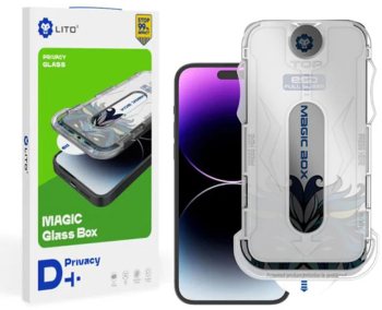 Folie pentru iPhone 14 Pro Max - Lito Magic Glass Box D+ Tools - Privacy