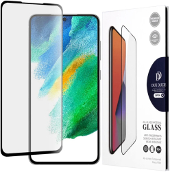 Folie pentru Samsung Galaxy S21 FE - Dux Ducis Tempered Glass - Black 
