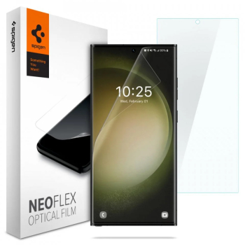 Folie pentru Samsung Galaxy S23 Ultra set 2 - Spigen Neo Flex - Clear 