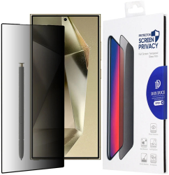 Folie pentru Samsung Galaxy S24 Ultra - Dux Ducis Tempered Glass Privacy - Black 