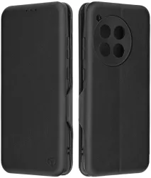 Husa pentru OnePlus 12R - Techsuit Safe Wallet Plus - Black 
