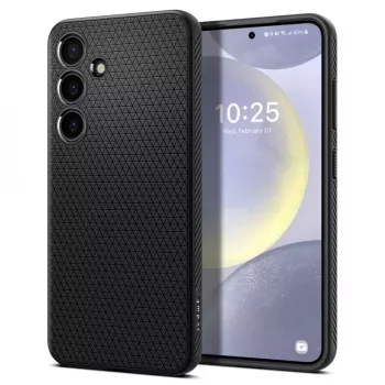 Husa pentru Samsung Galaxy S24 Plus - Spigen Liquid Air - Matte Black 