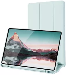 Husa pentru Samsung Galaxy Tab S6 Lite 2020/2022/2024 - Techsuit Flex Trifold - Sky Blue 
