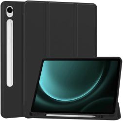 Husa pentru Samsung Galaxy Tab S9 FE - Techsuit Flex Trifold - Black 