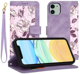 Husa Flip tip Portofel pentru iPhone 11 Marmalis FlipCraft Purpuriu 