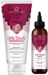 Pachet Promo cresterea parului si impotriva caderii parului Jolie Boucle Sampon 200 ml si Ser 100 ml Institut Claude Bell 