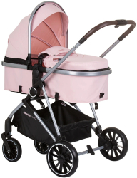 Carucioare copii Carucior Chipolino Aura 2 in 1 flamingo Resigilat